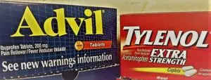 Advil or Tylenol